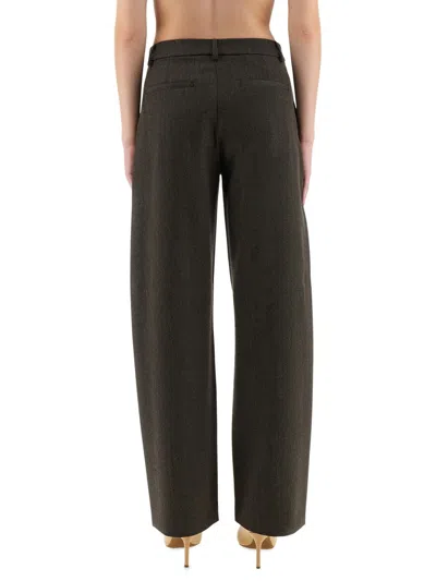 Moschino Jeans Wide Leg Pants In Black