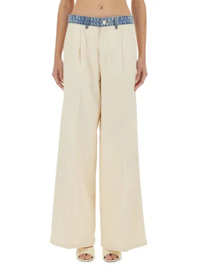 Moschino Jeans Pants "urban" In White