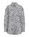 Moschino Dalmatian-print Shirt Jacket In White