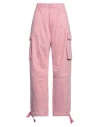 Moschino Jeans Woman Jeans Antique Rose Size M Cotton In Pink