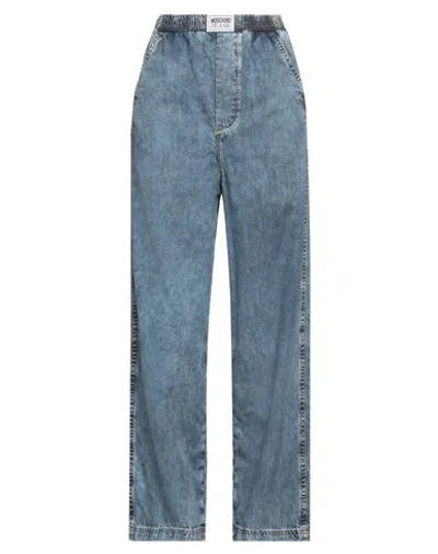 Moschino Jeans Woman Jeans Blue Size 28 Cotton