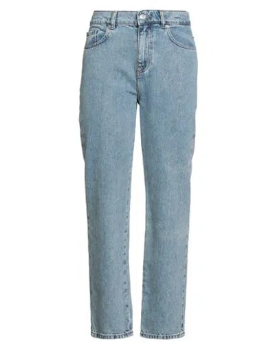 Moschino Jeans Woman Jeans Blue Size 28 Cotton