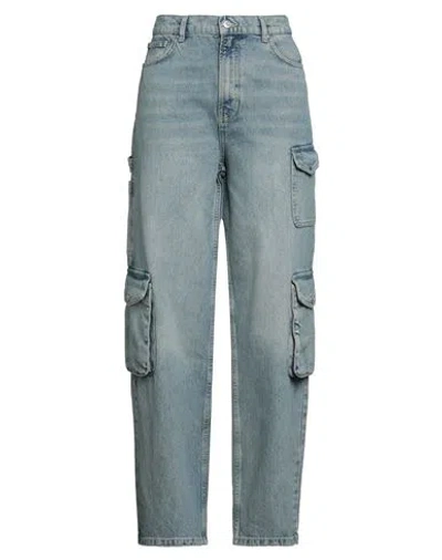 Moschino Jeans Woman Jeans Blue Size 29 Cotton