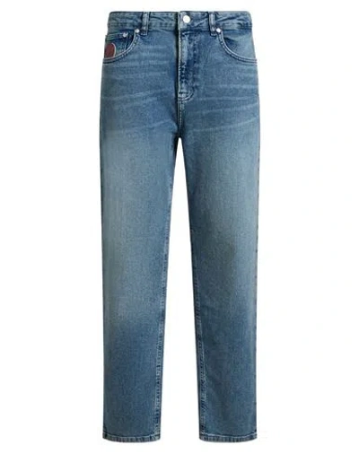 Moschino Jeans Woman Jeans Blue Size 29 Cotton, Elastane