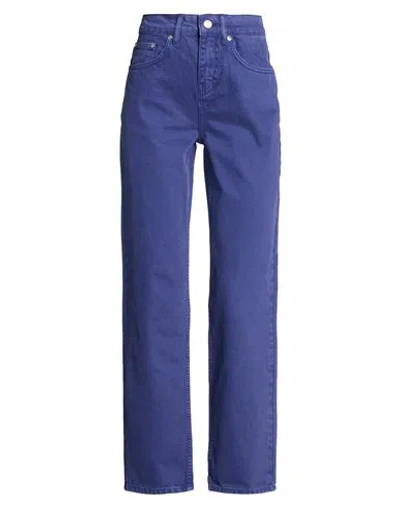Moschino Jeans Woman Jeans Purple Size 25 Cotton