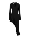 Moschino Jeans Woman Mini Dress Black Size 4 Acetate, Viscose