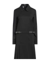 Moschino Jeans Woman Mini Dress Black Size 6 Polyester, Wool, Elastane In Black