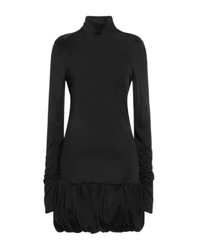 Moschino Jeans Woman Mini Dress Black Size 6 Viscose