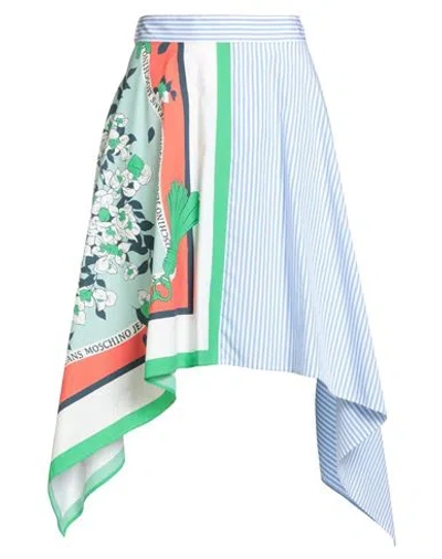 Moschino Jeans Woman Mini Skirt White Size 6 Cotton