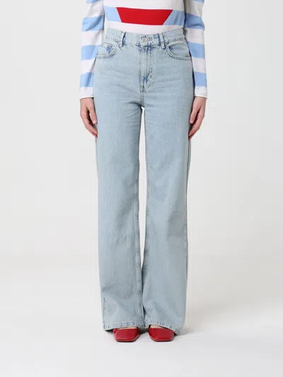 Moschino Jeans Woman  Jeans In Blue