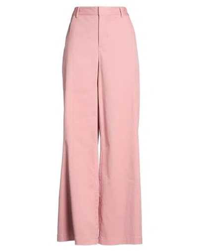Moschino Jeans Woman Pants Antique Rose Size 6 Cotton, Lyocell, Elastane In Pink