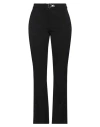 Moschino Jeans Woman Pants Black Size 10 Polyester, Virgin Wool, Elastane In Black