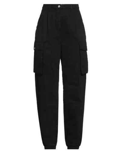 Moschino Jeans Woman Pants Black Size 2 Cotton