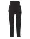 Moschino Jeans Woman Pants Black Size 8 Polyester, Elastane In Black
