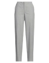 Moschino Jeans Woman Pants Light Grey Size 8 Polyester, Virgin Wool, Elastane In Grey