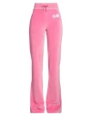 Moschino Jeans Woman Pants Magenta Size S Cotton, Polyester In Magenta