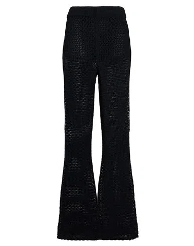 Moschino Jeans Woman Pants Navy Blue Size M Polyester
