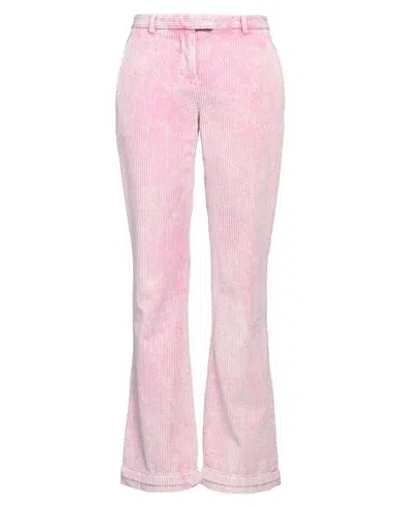 Moschino Jeans Woman Pants Pink Size 6 Cotton