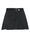 Moschino Jeans Woman Shorts & Bermuda Shorts Black Size 6 Acetate, Silk