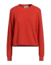 Moschino Jeans Woman Sweater Red Size L Polyamide, Viscose, Wool, Cashmere