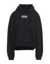 Moschino Jeans Woman Sweatshirt Black Size S Cotton In Black
