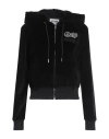 Moschino Jeans Woman Sweatshirt Black Size Xs Cotton, Polyester, Elastane