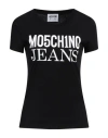 Moschino Jeans Logo-print T-shirt In Black