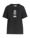 Moschino Jeans Woman T-shirt Black Size S Cotton