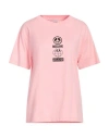 Moschino Jeans Woman T-shirt Pink Size S Cotton In Pink