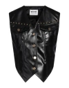 Moschino Jeans Vest With Buttons In Black