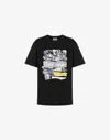 Moschino Slow Down Archive T-shirt In Black