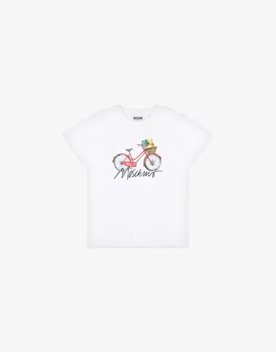 Moschino Jersey T-shirt In White