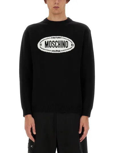 MOSCHINO JERSEY WITH LOGO