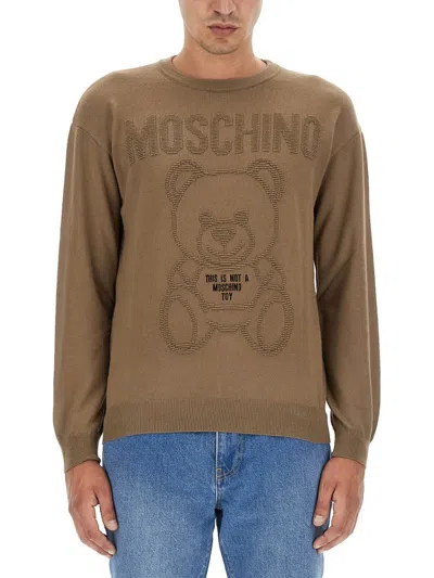 MOSCHINO MOSCHINO JERSEY WITH LOGO