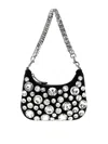 Moschino Handmade Chain Shoulder Bag In Black