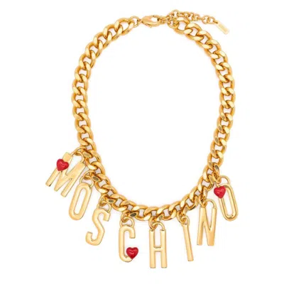 Moschino Jewellery In Gold/red