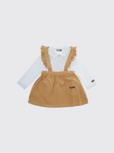 Moschino Babies'  Jumpsuit Kids Color Brown