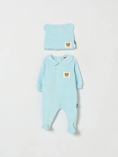 Moschino Babies'  Jumpsuit Kids Color Gnawed Blue