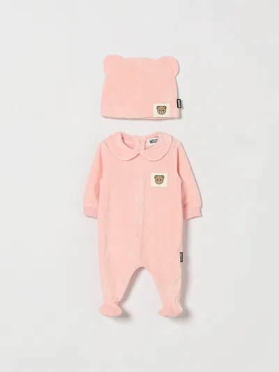 Moschino Babies'  Jumpsuit Kids Color Pink
