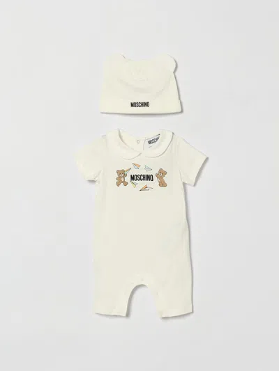 Moschino Babies'  Jumpsuit Kids In Neutral