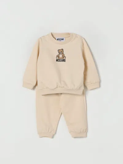 Moschino Babies' Jumpsuit  Kids Color Beige In Neutral
