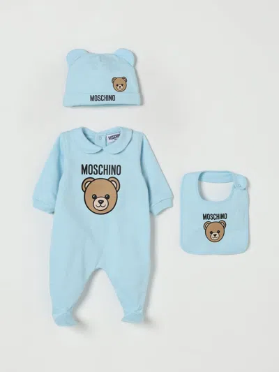 Moschino Babies' Jumpsuit  Kids Color Sky In Blue