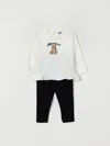 Moschino Babies' Jumpsuit  Kids Color White