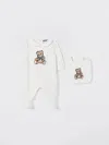 Moschino Babies' Jumpsuit  Kids Color White