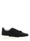 Moschino Kevin Sneakers Featuring Contrast Sole In Black
