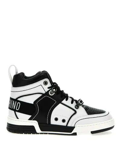 Moschino Kevin Trainers In White