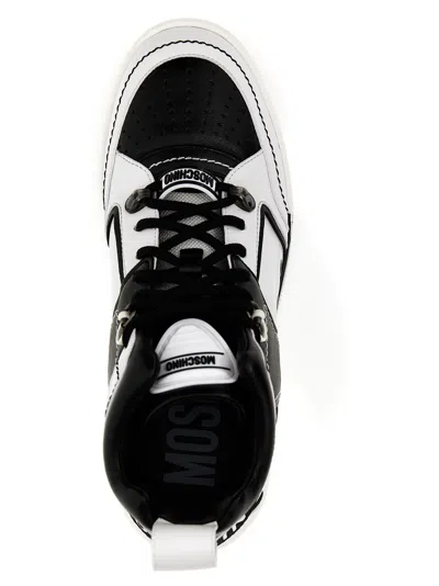 MOSCHINO KEVIN SNEAKERS WHITE/BLACK