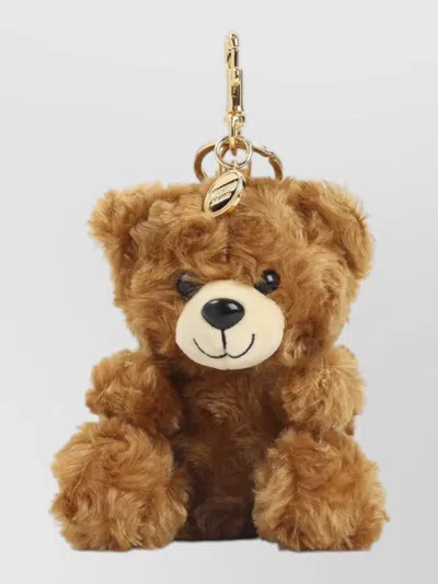Moschino Keyring Teddy Bear Smiling Face Charm