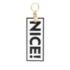 Moschino Keyring In White