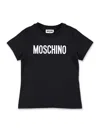 Moschino Kid - Logo T-shirt In Black